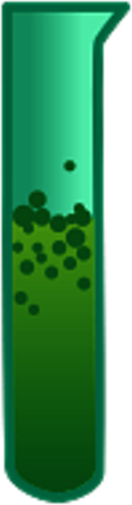 Test Tube with Green Liquid