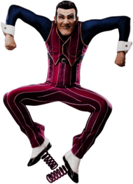 Robbie Rotten Jumping