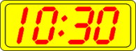 Digital Clock 10:30
