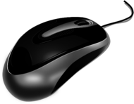 Photorealistic Computer Mouse Clipart
