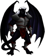 Gargoyles Character Grey and Red