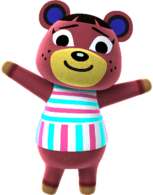 Animal Crossing character Ursula