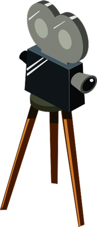 Old Movie Camera Clipart