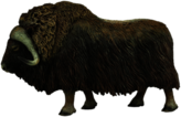 Musk Ox Figurine