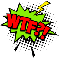 WTF?! Speech Bubble