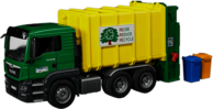 MAN Garbage Truck and Containers