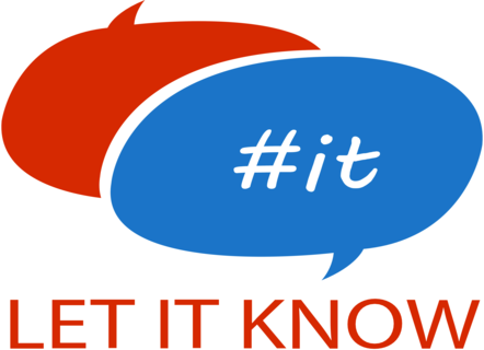 Let IT know n. o.