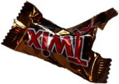 Empty Twix Wrapper