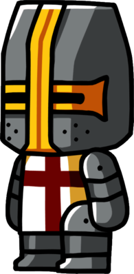 Scribblenauts Crusader With Helmet