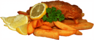 Portion Of Fish and Chips