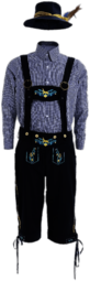 Blue Lederhosen