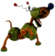 Little Robots Messy on Two Paws