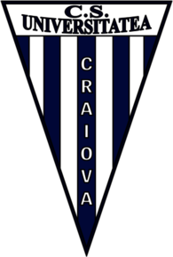 CS Universitatea Craiova (80's logo)