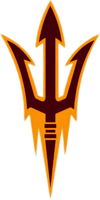 ASU Football Sun Devils Trident