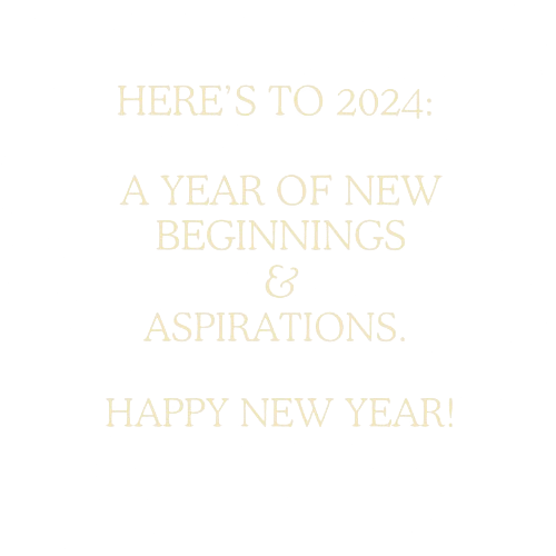 New Year 2024 New Beginnings
