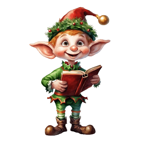 Christmas Elf with Ivy Suit