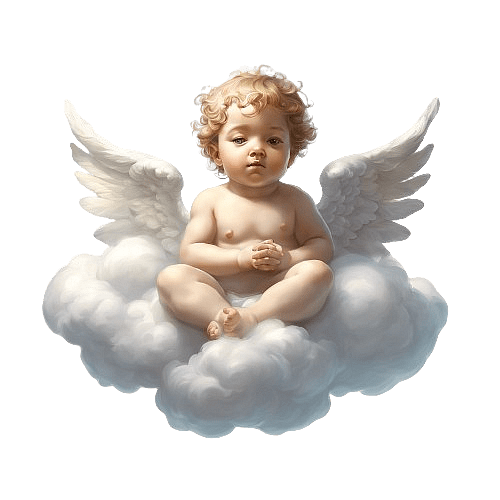 Cherub on a Cloud