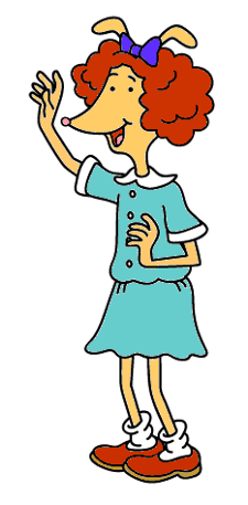 Arthur Character Prunella Waving