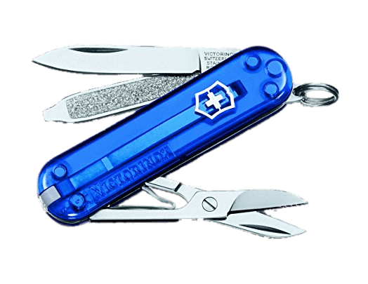Victorinox Blue Classic Pocket Knife