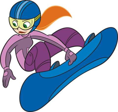 Kim Possible Snowboarding