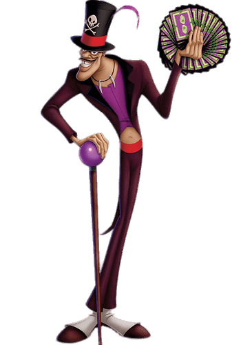 Dr. Facilier Holding Cards