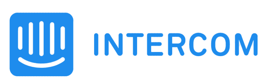 Intercom blue logo landscape