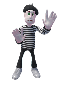 Two Point Hospital Mime
