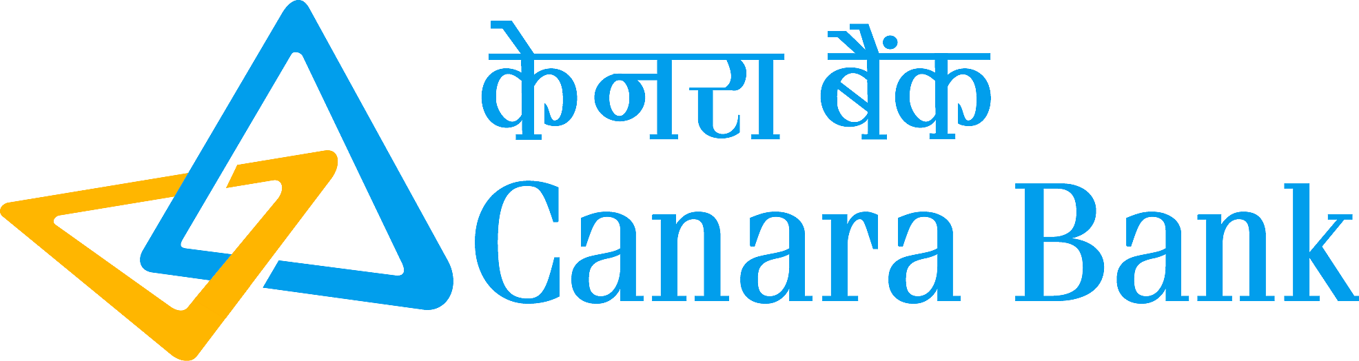Canara Bank logo horizontal bilingual
