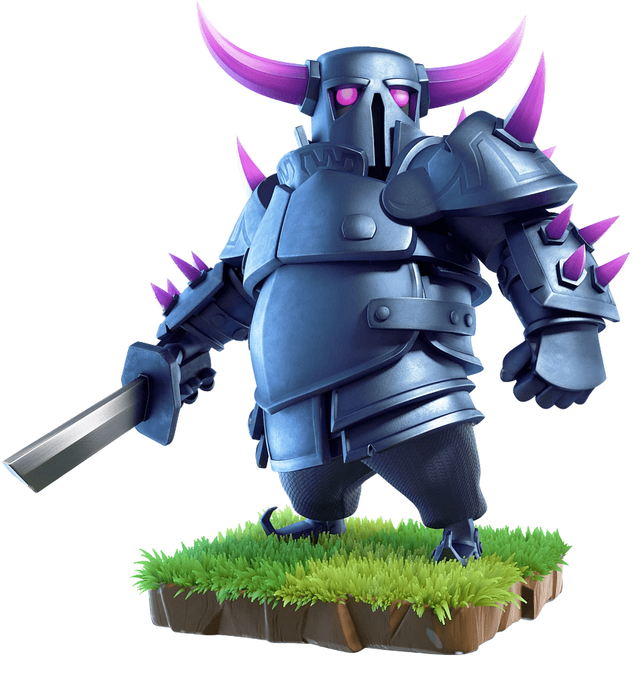 Clash of Clans PEKKA with sword