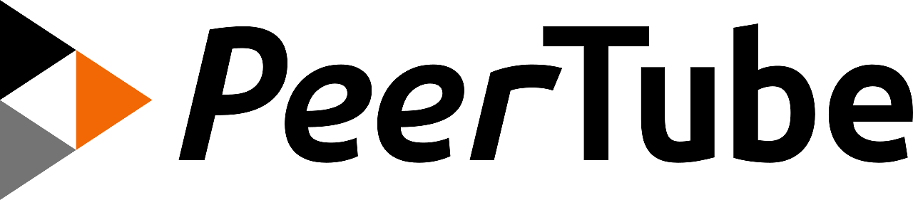 PeerTube logo horizontal
