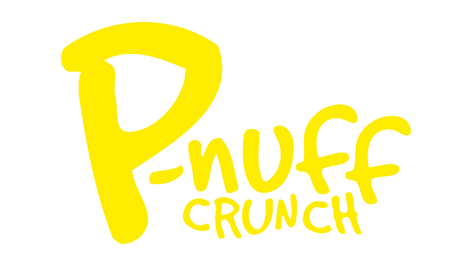Pnuff Crunch logo yellow