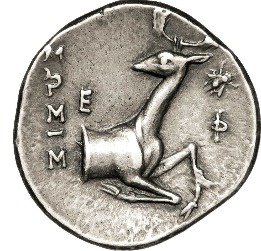 Artemis Coin with Depiction of Deer