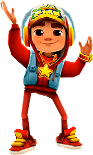 Subway Surfers Jake hands up