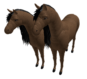 Roblox Duo of Horses