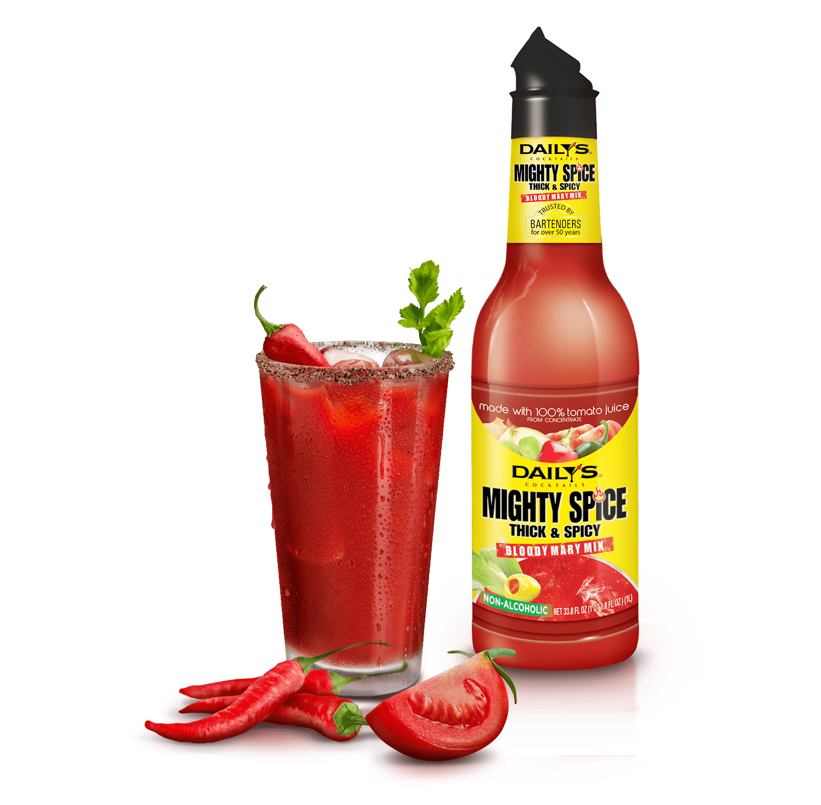 Mighty Spice Bloody Mary Mix For Tomato Juice