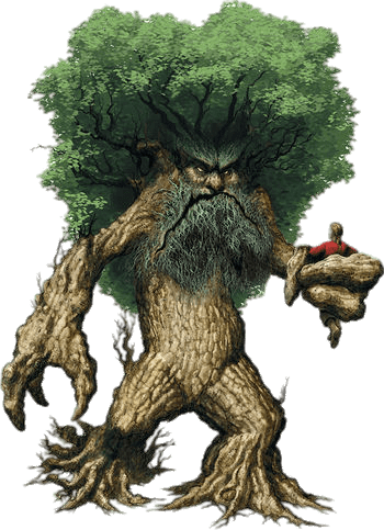 Treant Holding Girl