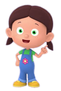 Counting With Paula Finger Up