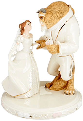 Beauty and the Beast Wedding Figurines