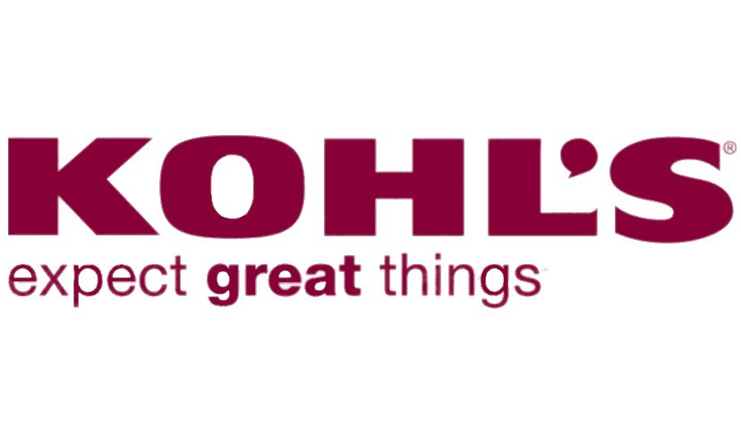 Kohl's red logo and slogan
