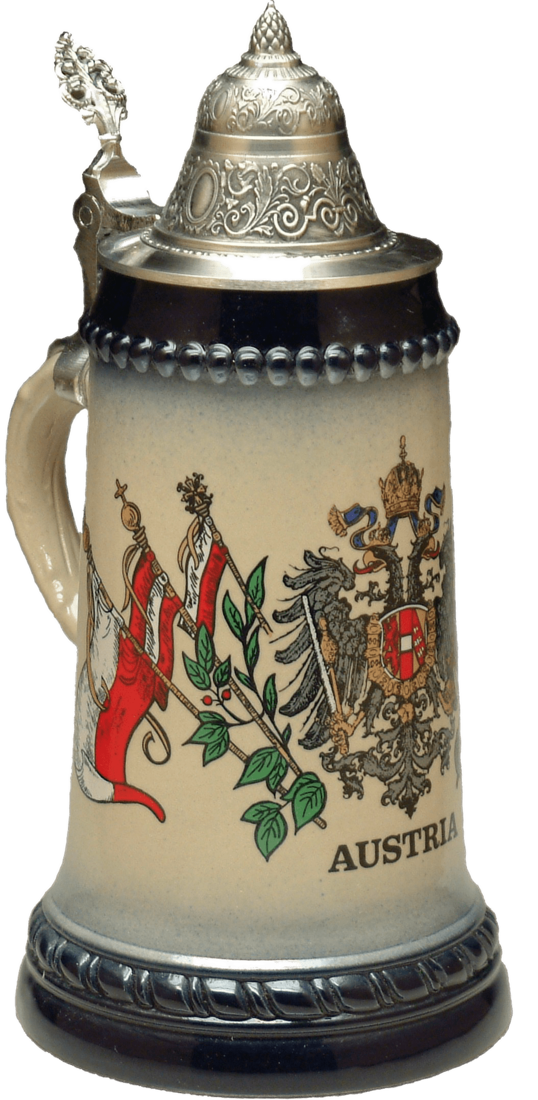 Beer Mug Austrian Symbols