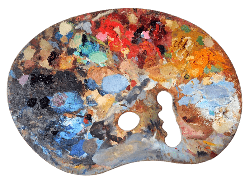 Used Artists Palette