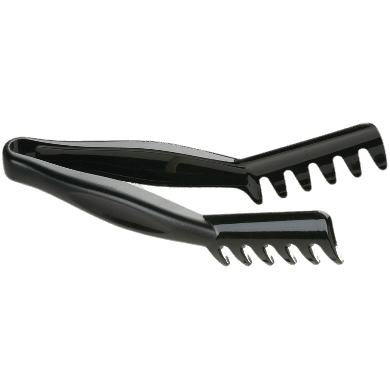 Black Plastic Tongs