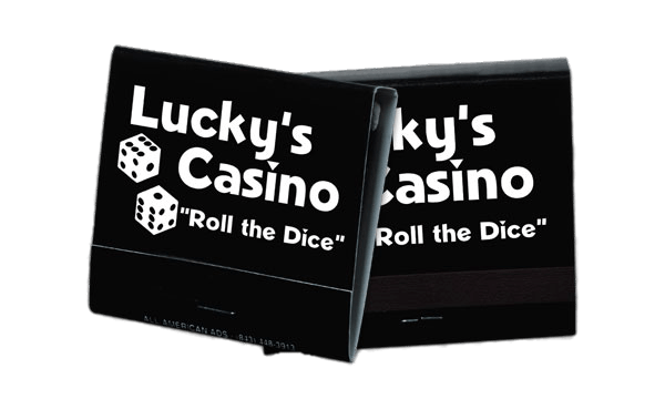 Lucky's Casino Matchbook