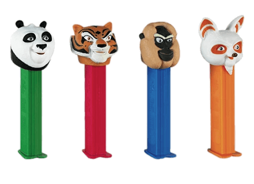 PEZ Dispensers Kung Fu Panda