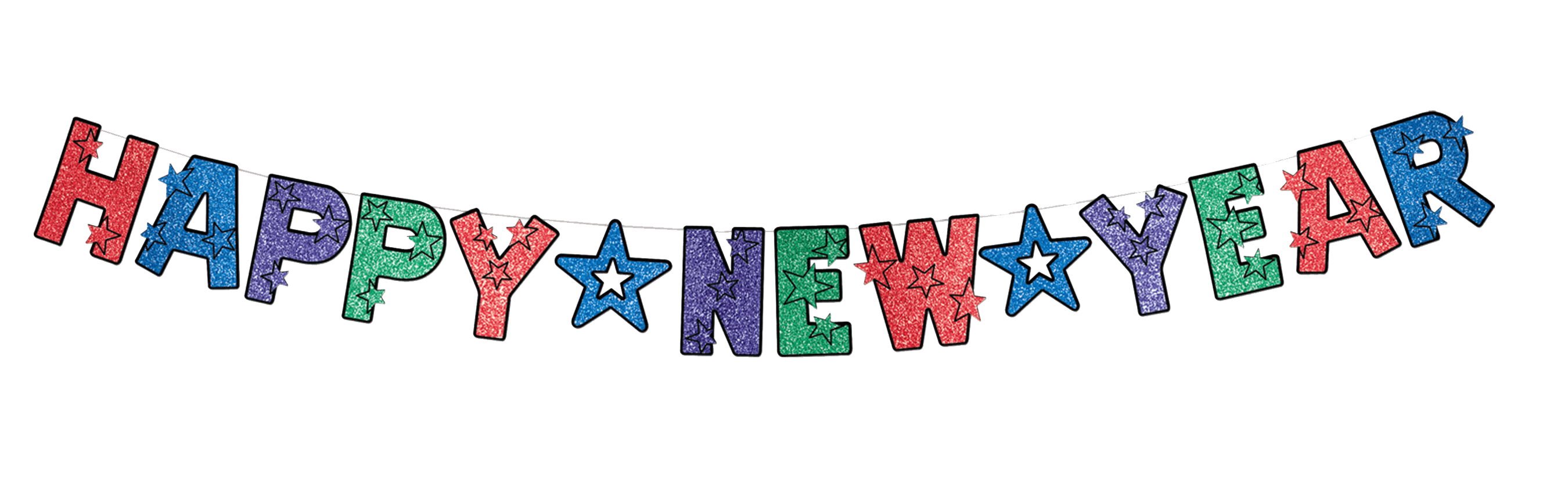 Happy New Year Glitter