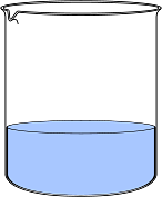 Beaker with Blue Liquid