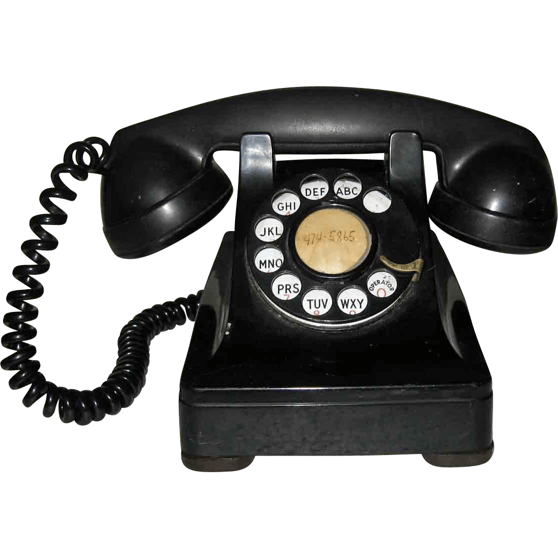 Old Bakelite Phone