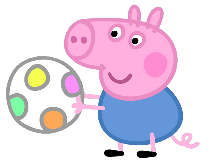 George Playing With Ball