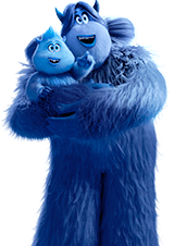 Smallfoot Mother Yeti Holding Baby