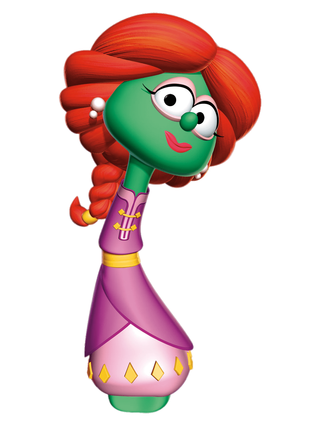 Petunia Rhubarb Oriental Outfit